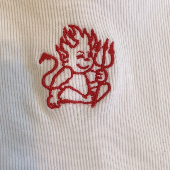 *RARE* Brandy Melville Skylar Baby Devil Tank - Picture 3 of 3